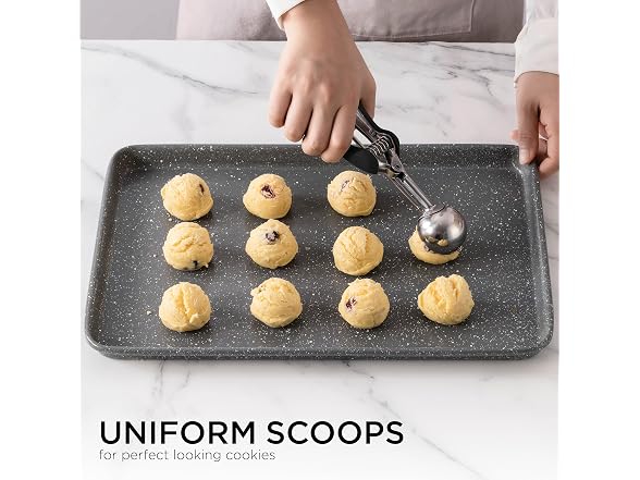 3Pk Stainless Cookie Scoop Set