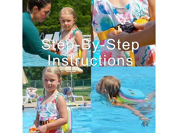 Swim Belt Kids Back Float Water Bubble