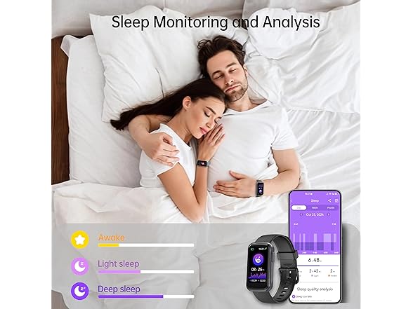 OUKITEL Smart Watch with 24 Sport Modes