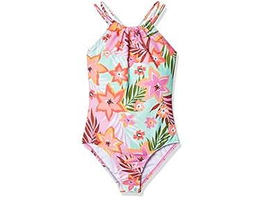 $7.99, Was $24.99, 68% Off! Kanu Surf Girls Jasmine Beach Sport One Swimsuit dealfomo