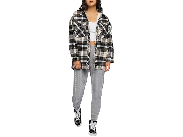 Forever 21 (S) Cable Knit Skinny Oyster Pants