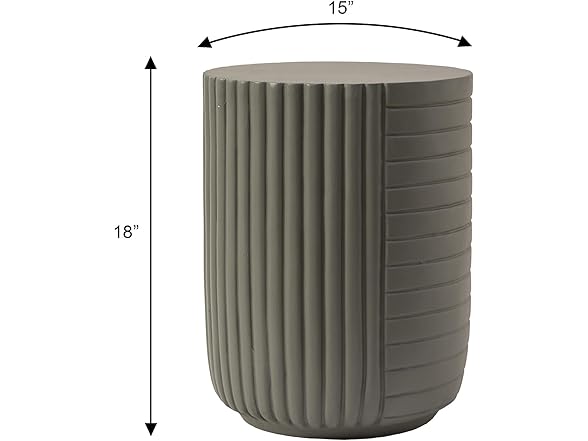 LeisureMod Modern Trove Side Table