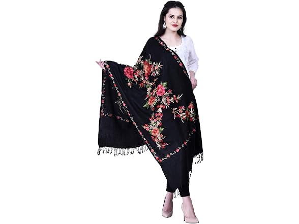 SWI With Label Women (Free Size) Kashmiri Shawl