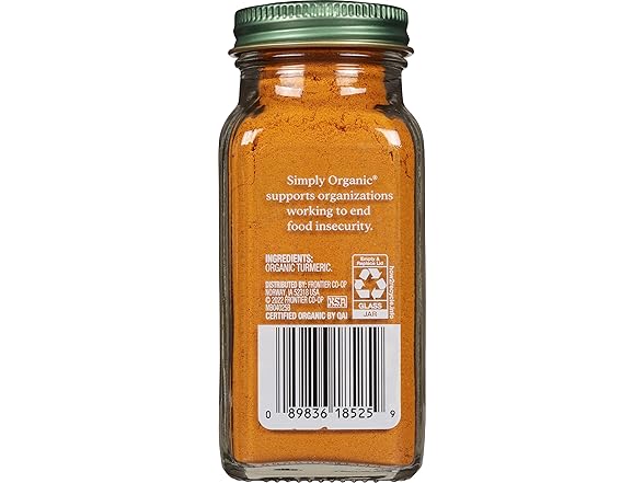 Simply Organic Turmeric 2.38oz