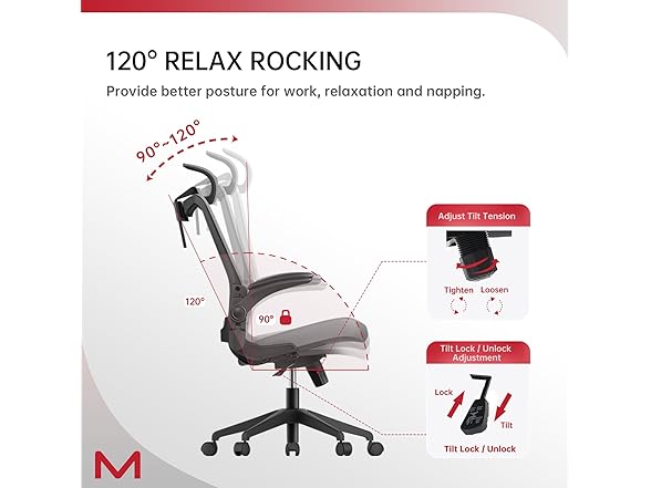 Ergonomic High Back Mesh Office Chair