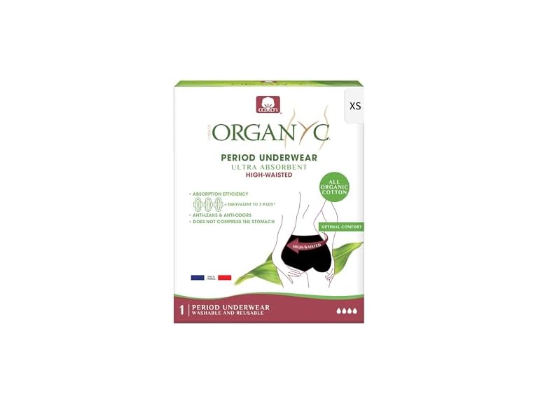 Organyc Organic Cotton Reusable Period Underwear