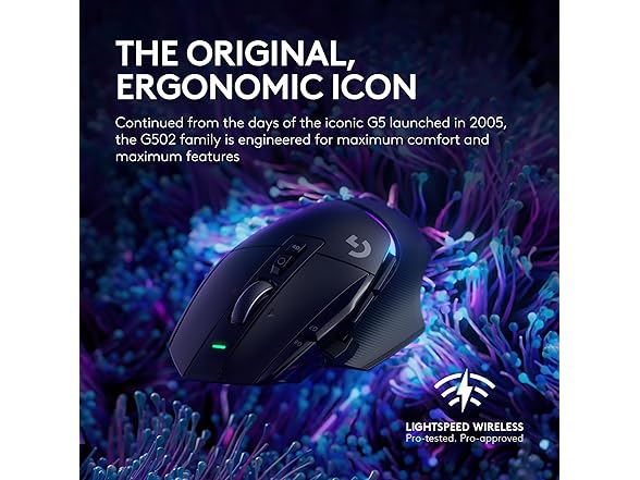 Logitech G502 X Plus Wireless Gaming Mouse