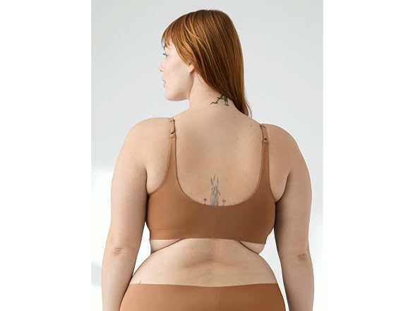 True & Co Women's (2XL) Soft Form Square-Neck Adju