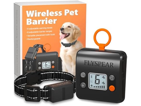 FLYSPEAR Wireless Pet Barrier