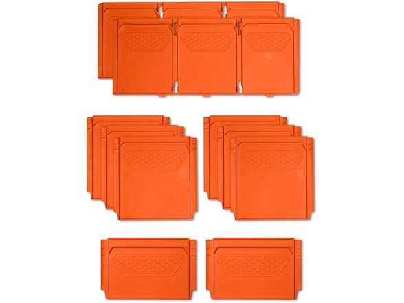 Klein Tools 54922MBR MODbox Drawer Dividers, 16-PC