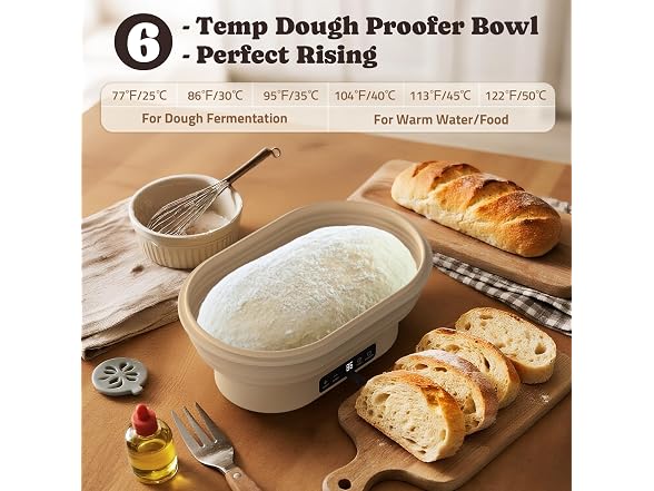 Pawtners Sourdough Bread Proofing Basket