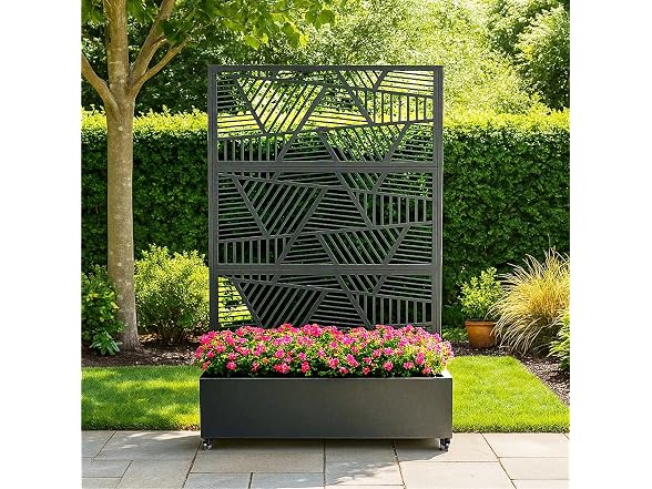 72 x 47 Outdoor Metal Privacy Screen - Gallery 3