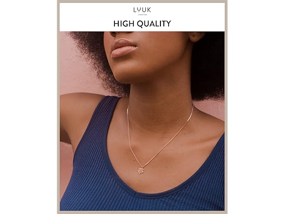 LUUK Rose Gold Clover