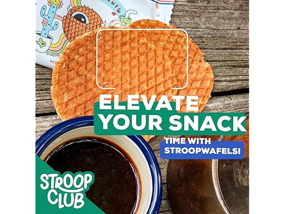 12PK Stroop Club Gluten Free Caramel Stroopwafels