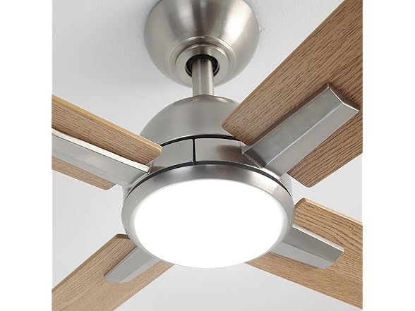Parrot Uncle F6363SN110V 48" Ceiling Fan w/ Light