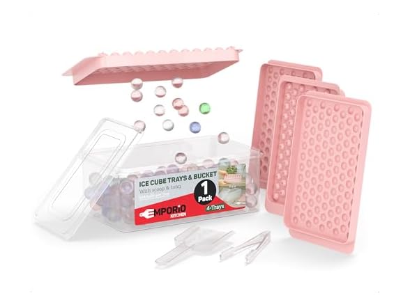 Emporio Kitchen Round Ice Cube Tray Set Pack of 1