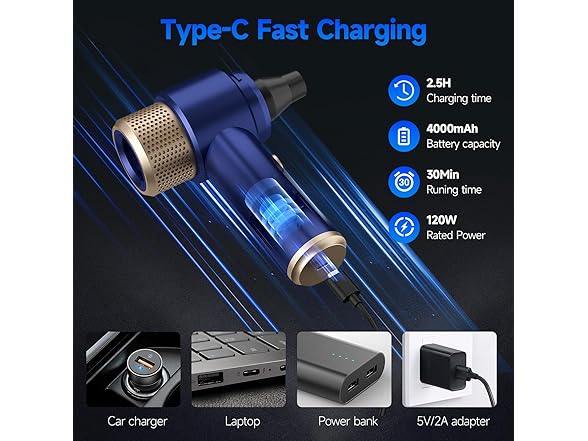 Vizeusvac Car Vacuum Cleaner