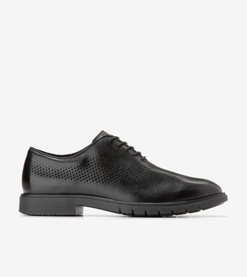 Cole Haan Grandflex Dress Laser Oxfords Men's Shoes - Gallery 4