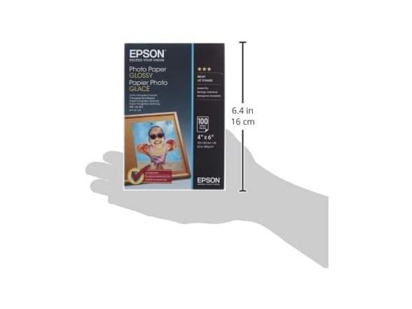 Epson Photo Paper Glossy - Borderless -