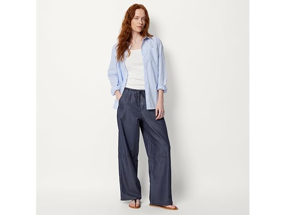 Amazon Essentials Women Relaxed-fit Tie Waist Pant