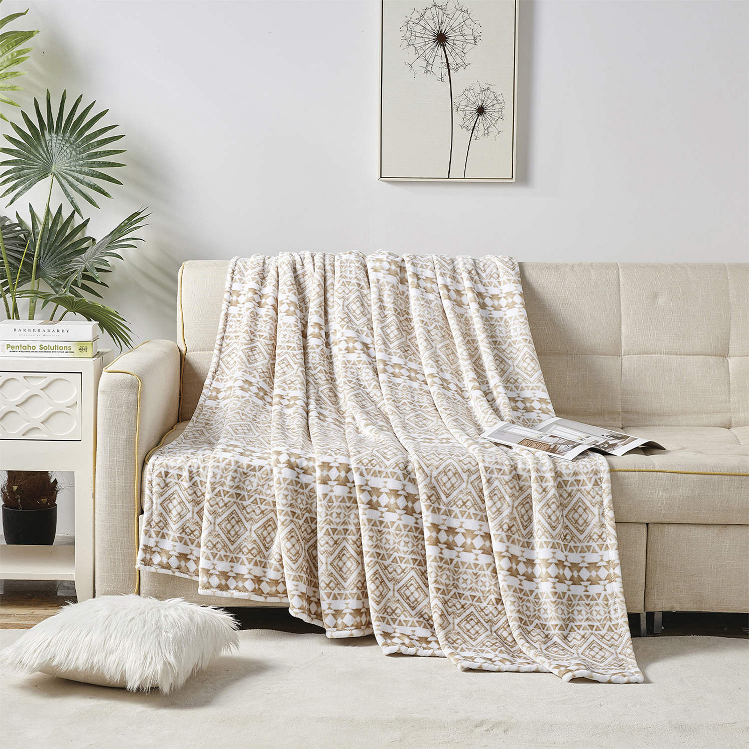 Ultra-Soft Lightweight Printed Blanket - Gallery 14