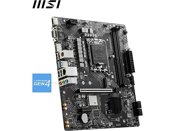 MSI PRO H610M-G WiFi Motherboard