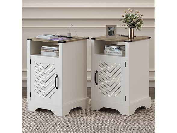 RoyalCraft Nightstand Set of 2