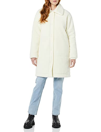 AE Womens Oversized Teddy Sherpa Coat - Gallery 7