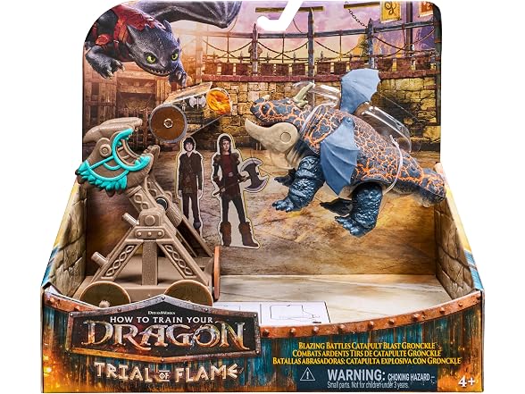 DreamWorks Dragons Blazing Battles Catapult Blast Toy