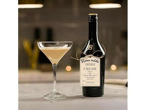 FENGHERUIA 50 Pack Homemade Irish Cream Liqueur 