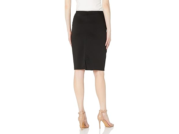 Star Vixen Black Slit Pencil Skirt (S)
