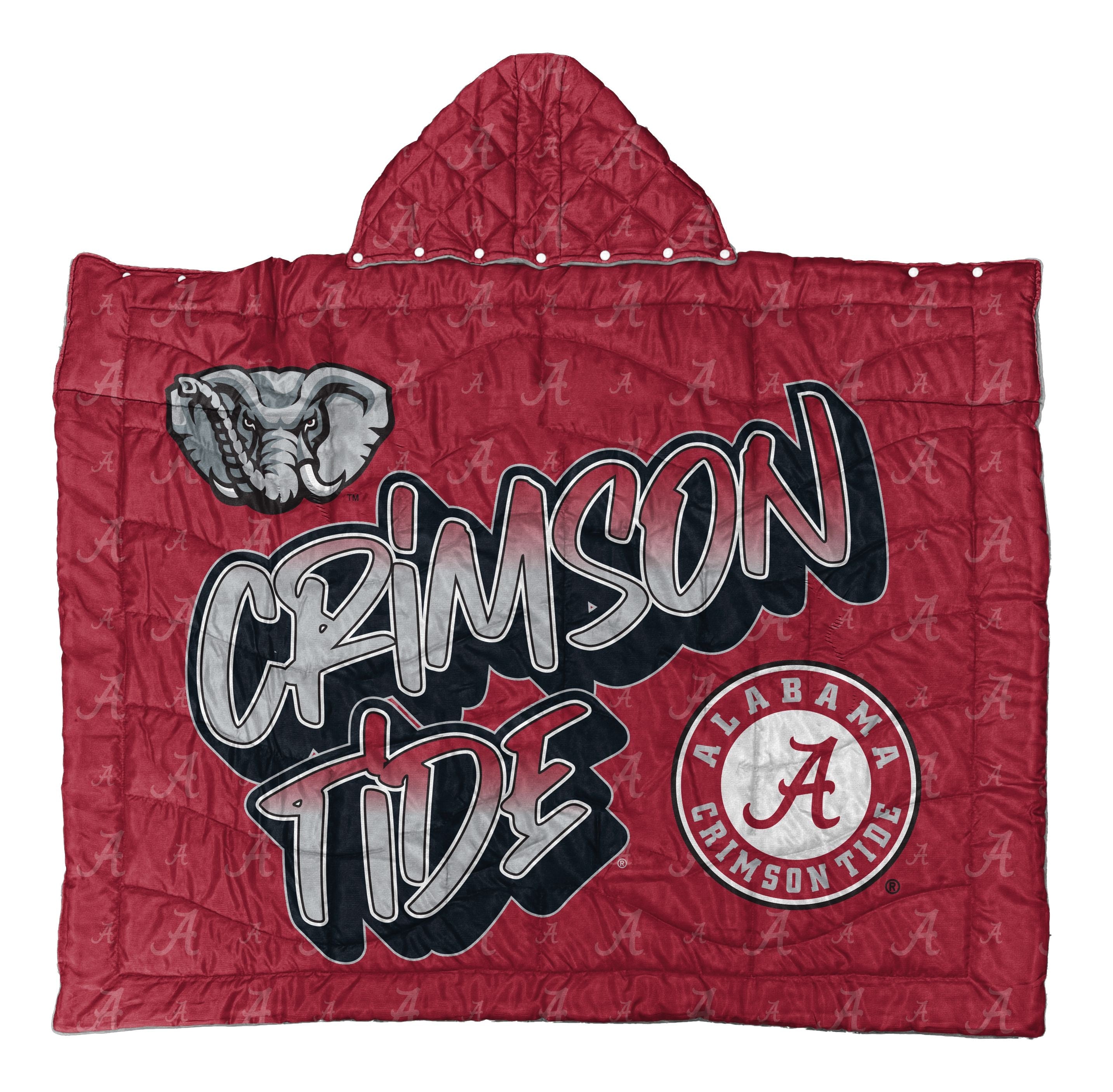 NCAA Hooded Cozy Cape Blanket (54 x 72) - Gallery 15