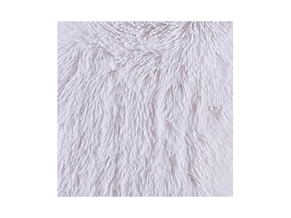 Plush Faux Fur Throw Pillow 2 Pack