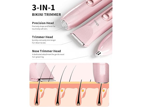 Ufree bikini trimmer for women