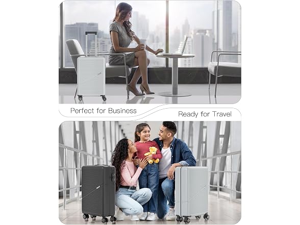 FOGFLY 20 Inch Carry On Luggage