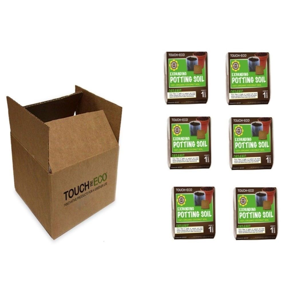 Natural Coco Fiber Expanding Soil- 6 Disks - Gallery 6