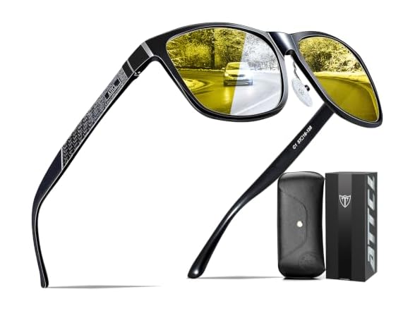 Men's Retro Metal Frame Driving