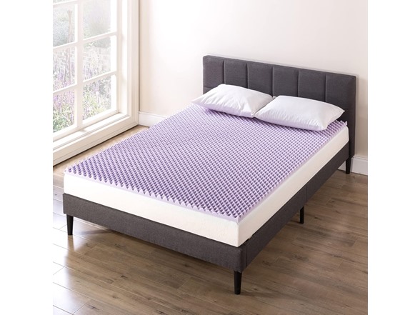 Best Price Mattress Full 1.5" Egg Crate Mattress Topper