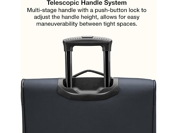 U.S. Traveler Anzio Softside Luggage, Checked-Medium 26-Inch