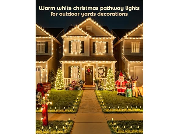 Brightown Christmas Pathway String Light