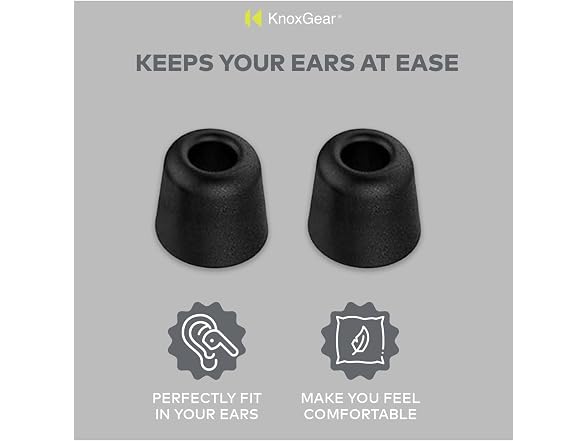 Knox Gear Noise-Canceling Memory Foam
