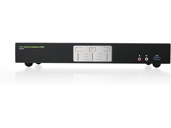 IOGEAR KVMP 2-Port 4K Dual View Display