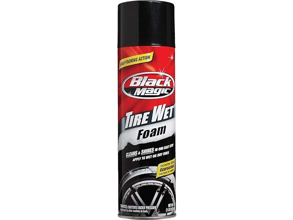 Rain X 800002220 Black Magic Tire Wet Foam 6/18oz