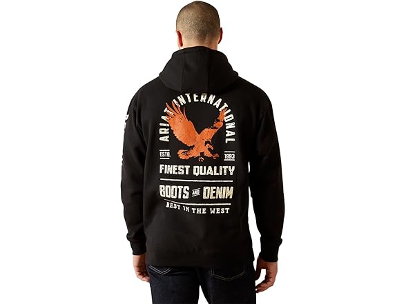 ARIAT Men's Eagle Large Hoodie