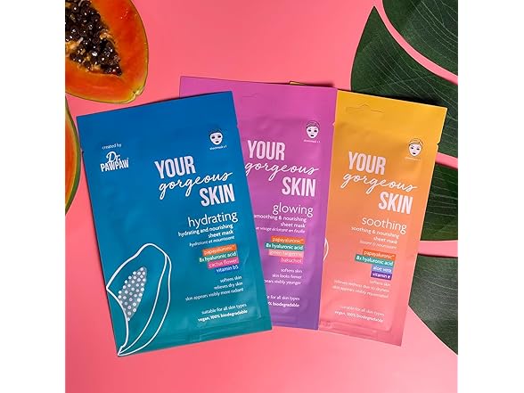 Dr. PawPaw Your Gorgeous Skin Soothing Sheet Mask