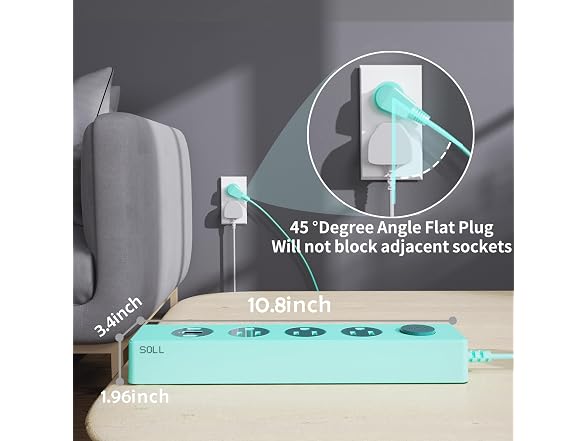 SOLL IPX9 Outdoor Power Strip - Gallery 3