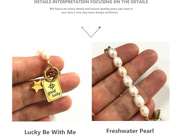 WULZST Pearl Bracelets