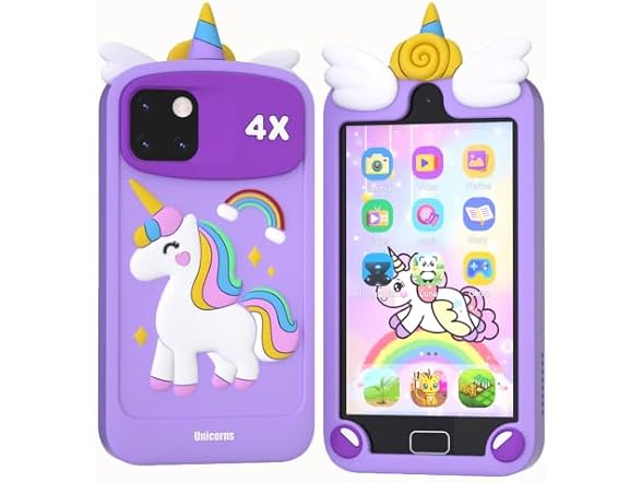 Kids Smart Phone for Girls 3-12 Years
