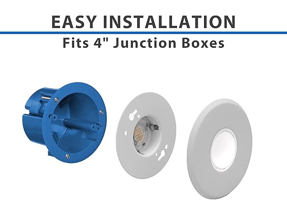 SureFit(v3) LED Flush Mount Ceiling Light, 3000K