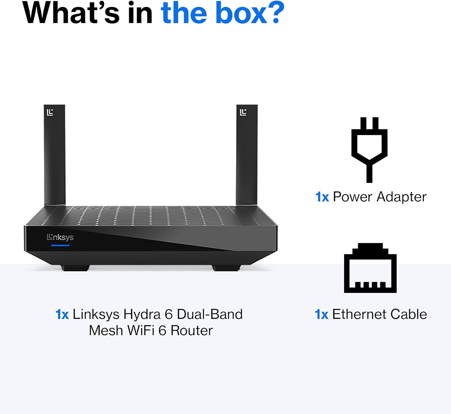Linksys MR2000 Dual Band Mesh Wi-Fi 6 Router (Open Box) - Gallery 8